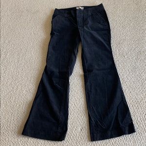 Black corduroy trouser work pants like new.
